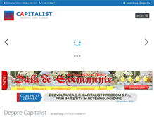 Tablet Screenshot of capitalist.ro